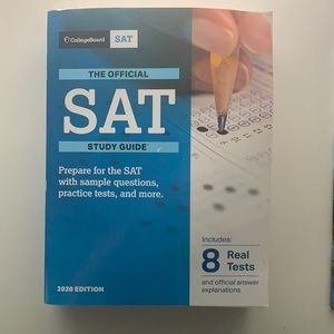 Untouched SAT prep books
